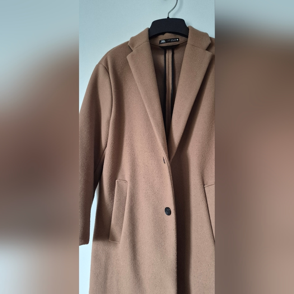 Zara Camel Coat - Picture 3 of 7